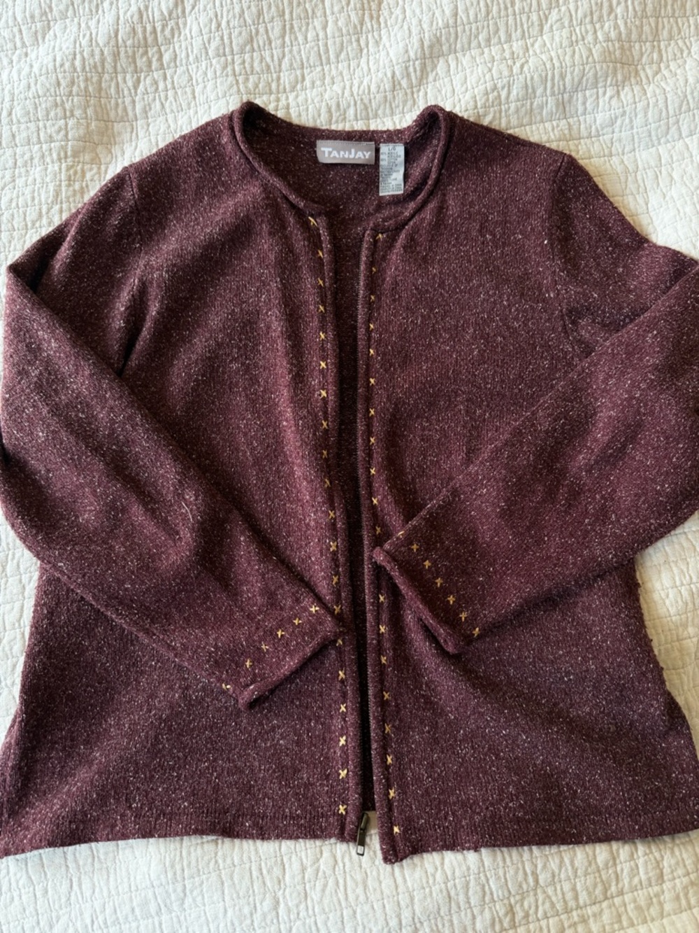 Zip Up Cardigan